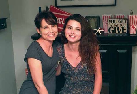 Cancer Center Patient Laurie and daughter at home Cancer Center Patient Laurie and daughter at home